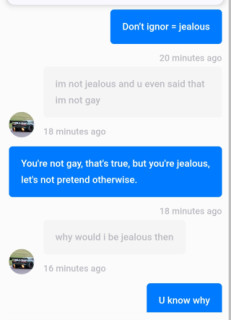 Proof that Purplevenom is jealous and doesn't own up to his stupidity