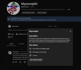 YouTube will be releasing reviews of the mod soon.