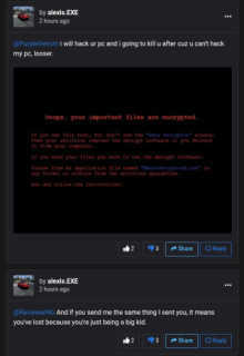 PROOF THAT ALEXIS .EXE CANT HACK EVEN THOUGH HE MAKES IT SOUND LIKE