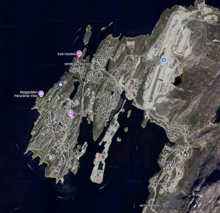 How much would it cost to make a 1/1 map of Nuuk, Greenland?