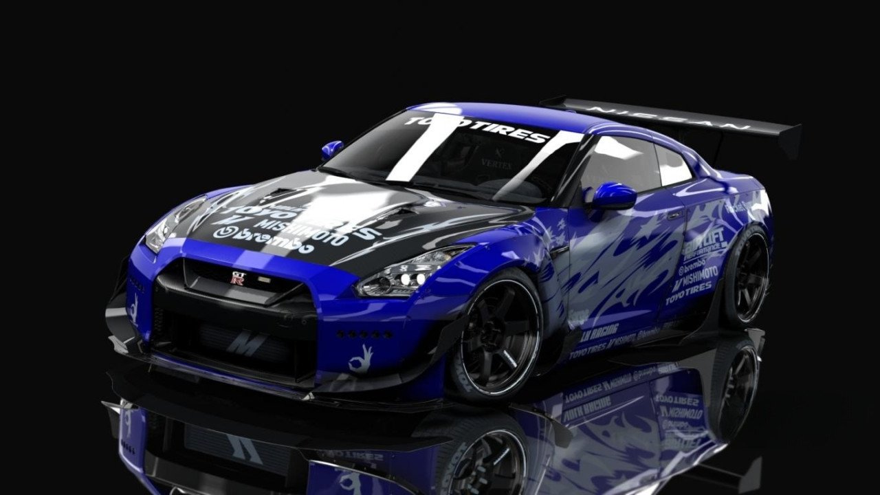 Nissan GT-R35 Rocket bunny By HitachiMedia & BucketRain