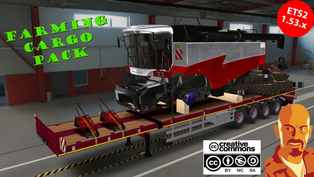 DOLL 4 AXIS FLATBED & FARMING CARGO PACK