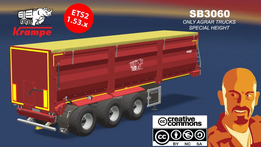 KRAMPE SB3060 AGRAR TRAILER v3.0