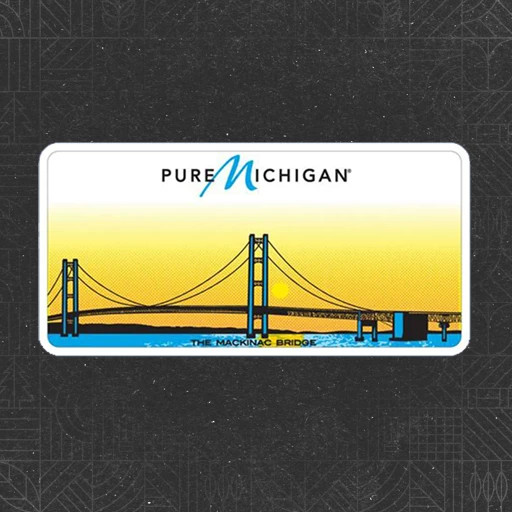 FS25 Michigan License Plate