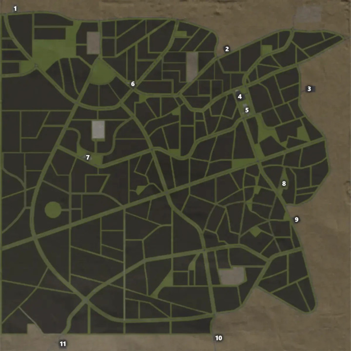 FrechDachs Map 4fach