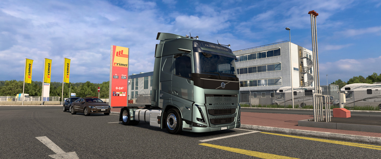 Low deck chassis addon for SCS Volvo FH4/5/6