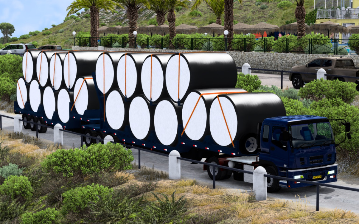 Bitrem Algodoeiro Long Trailer Mod