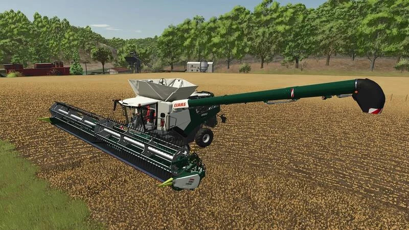 Claas Lexion 8900 and Cutting Bars