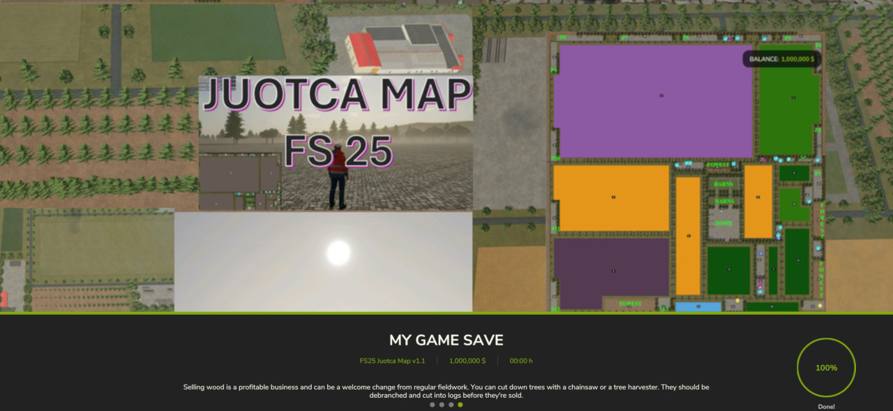FS25 JUOTCA MAP X4