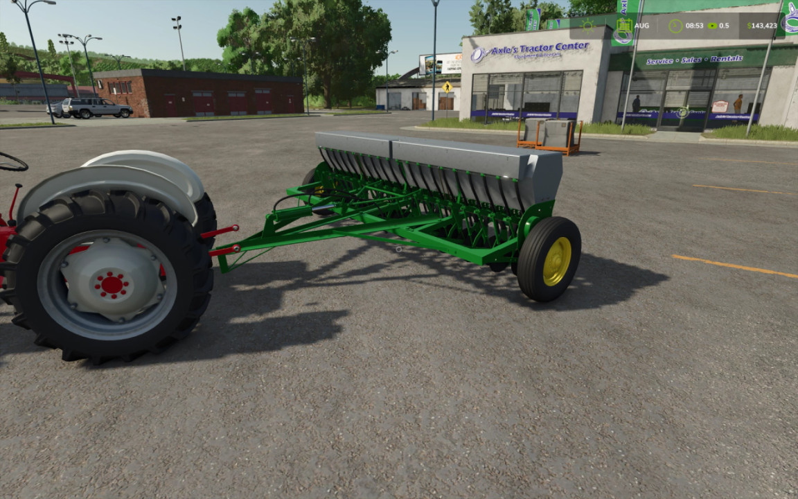 John Deere Van Brunt model B drill