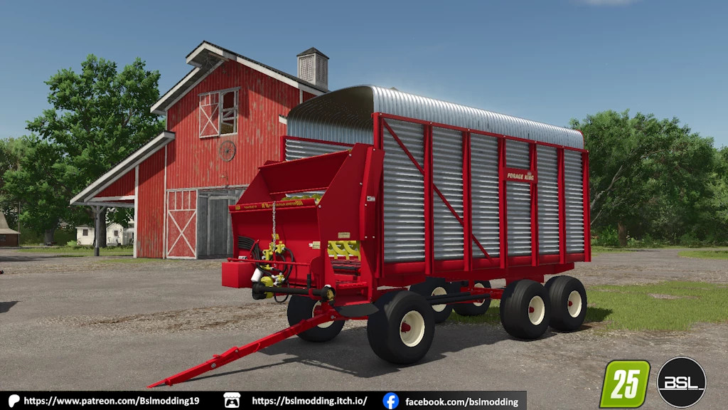 Forage king forage box
