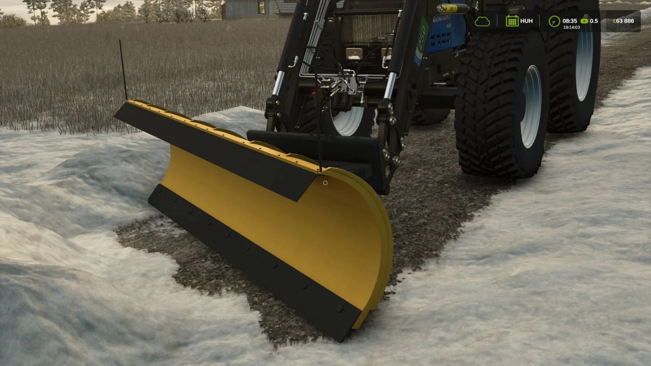 Snow Plow for Front Loader