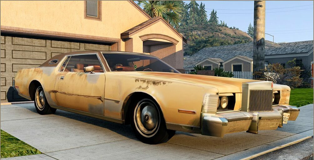 Lincoln Continental Mark IV Professor Garfield Edition
