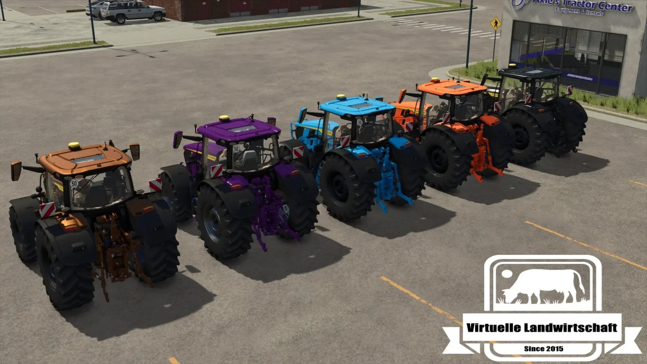 John Deere 6R Series with color selection