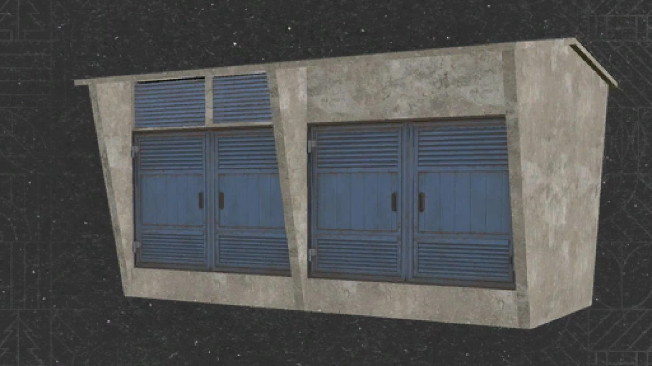 Electrical substation building