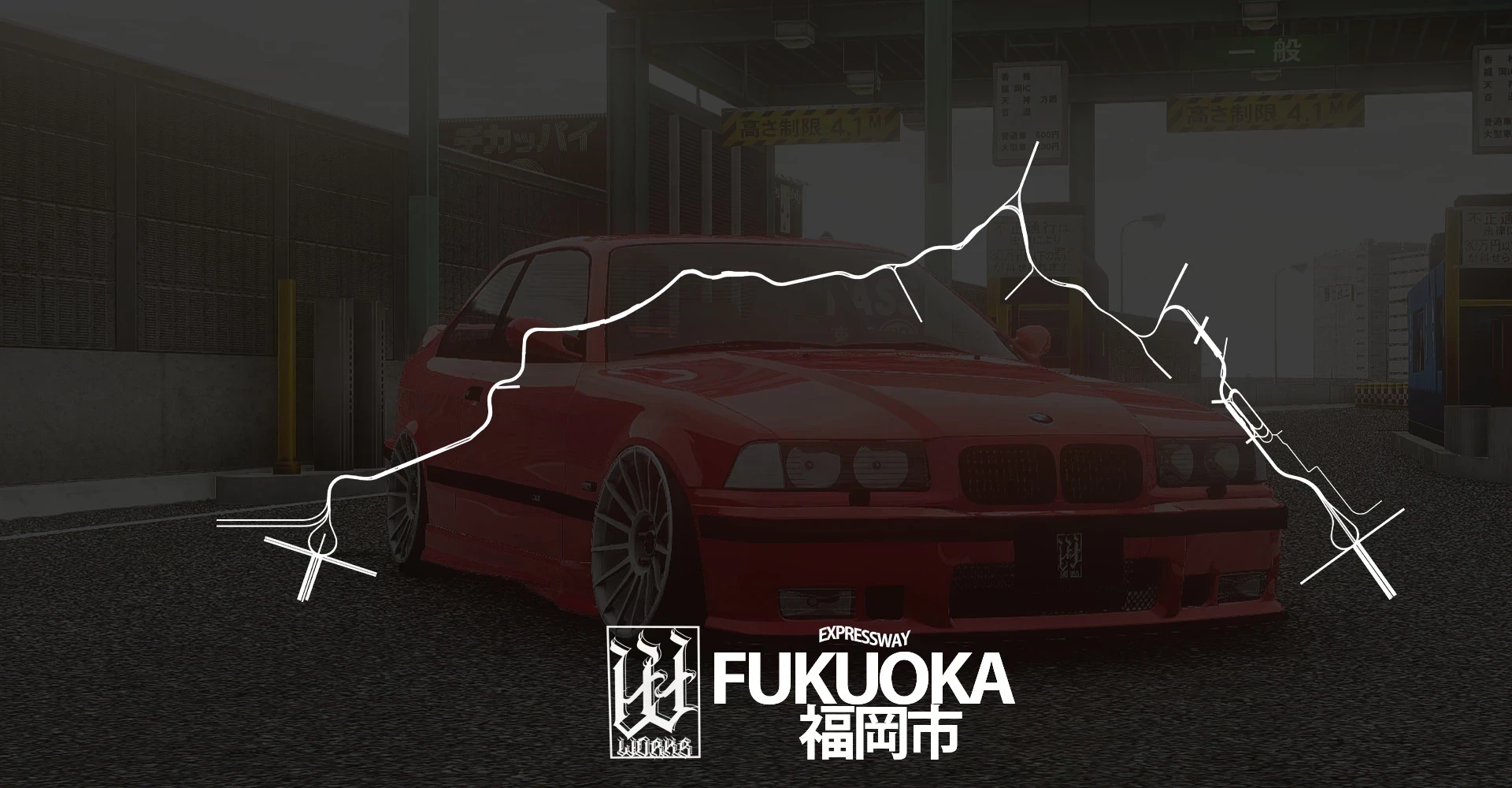 FA Fukuoka Urban Expressway Reupload - BeamNG.drive