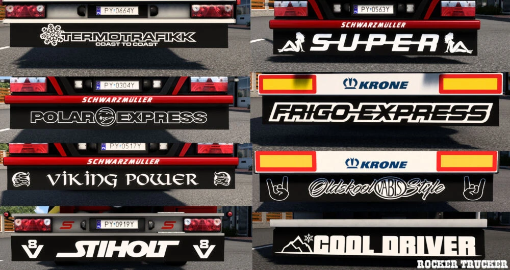 Mudflaps Pack for SCS Trailers 1.0 thumbnail 6