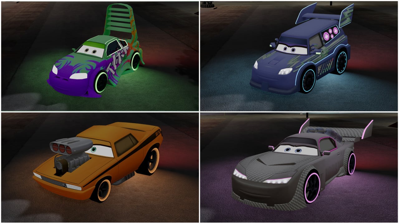 Tuner Cars Pack (Resizable)