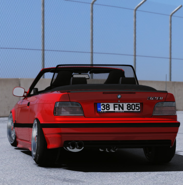 BMW E36 328İ Cabrio /// Ataberk Özer Works