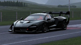 Mclaren senna gtr lm "black cheetah"