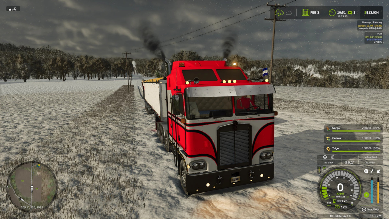 Kenworth K100 CabOver FS25