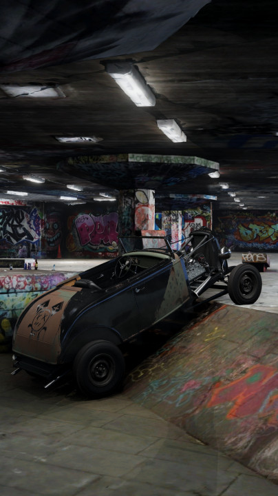 Southbank Undercroft Skatepark, London, GB (Photography Map)