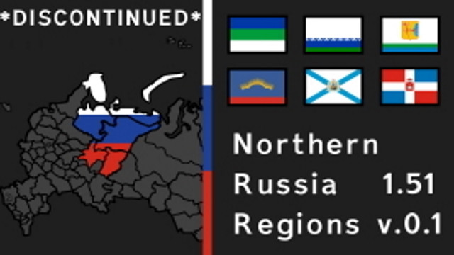 Northern Russia Regions Map *PROJECT SUSPENDED*