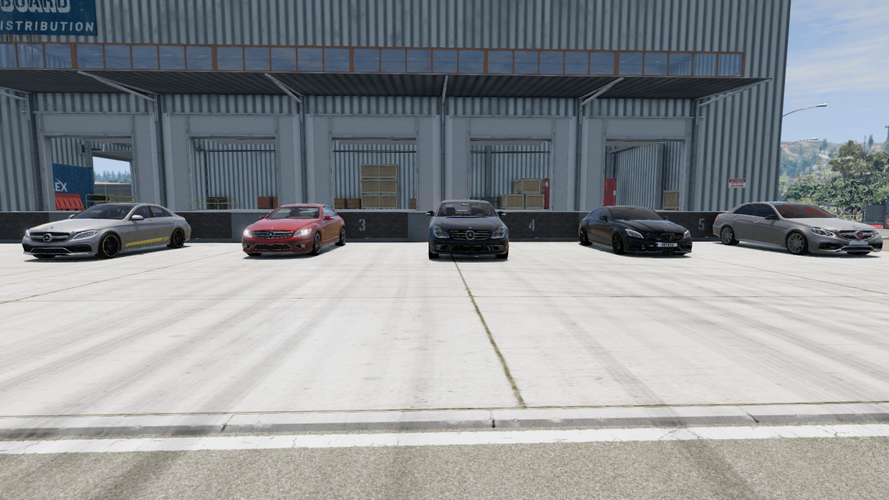 Mercedes Benz Car Pack