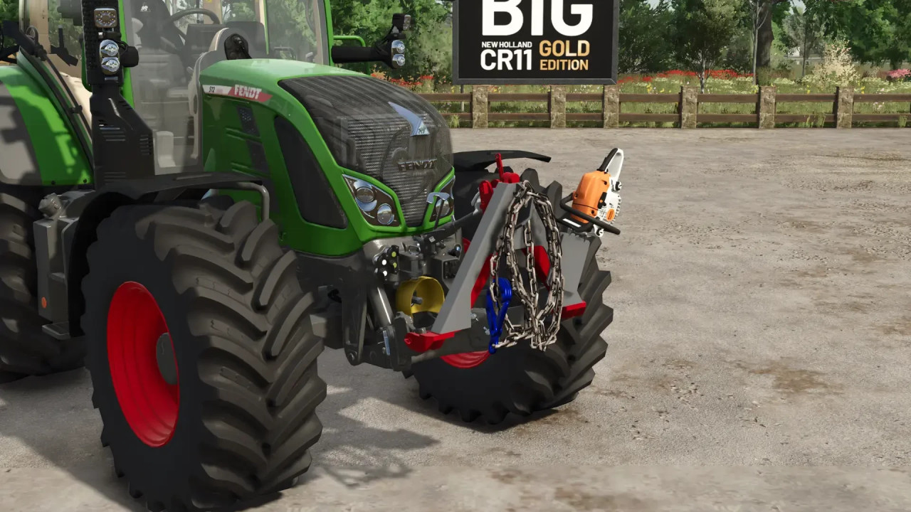 Tractor triangle for the forest FS25