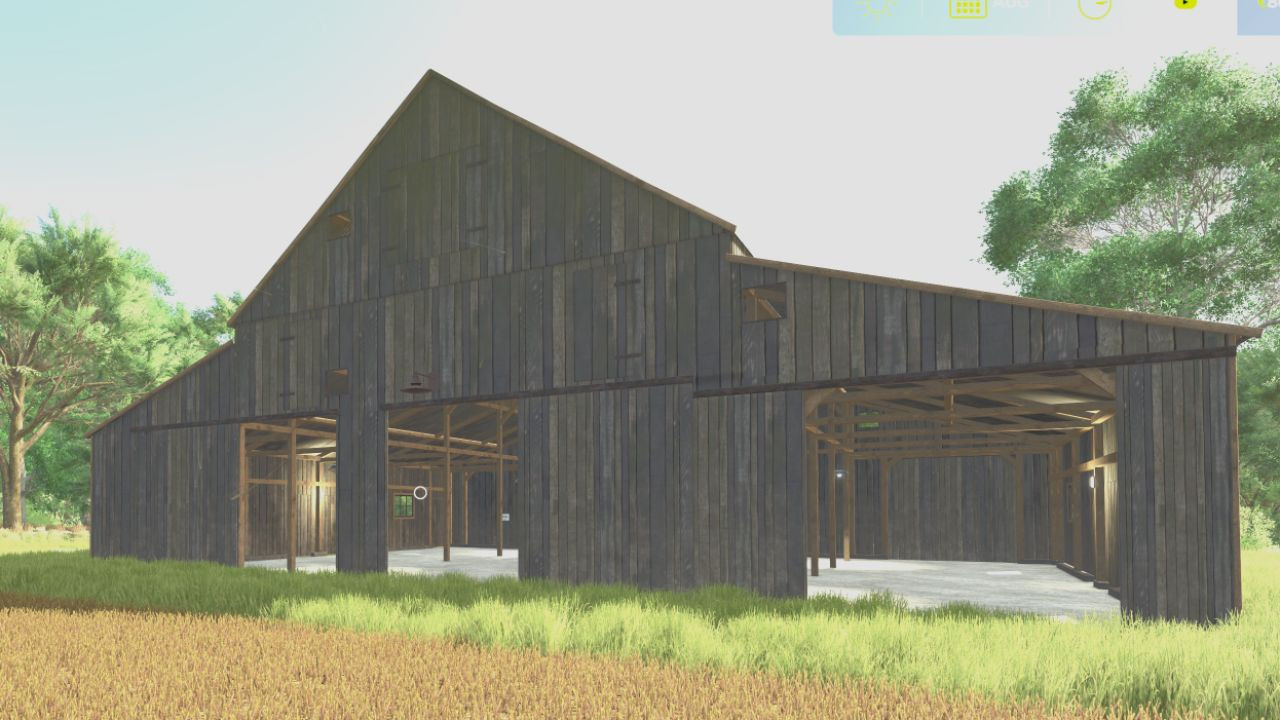 Old Barn and Ruin