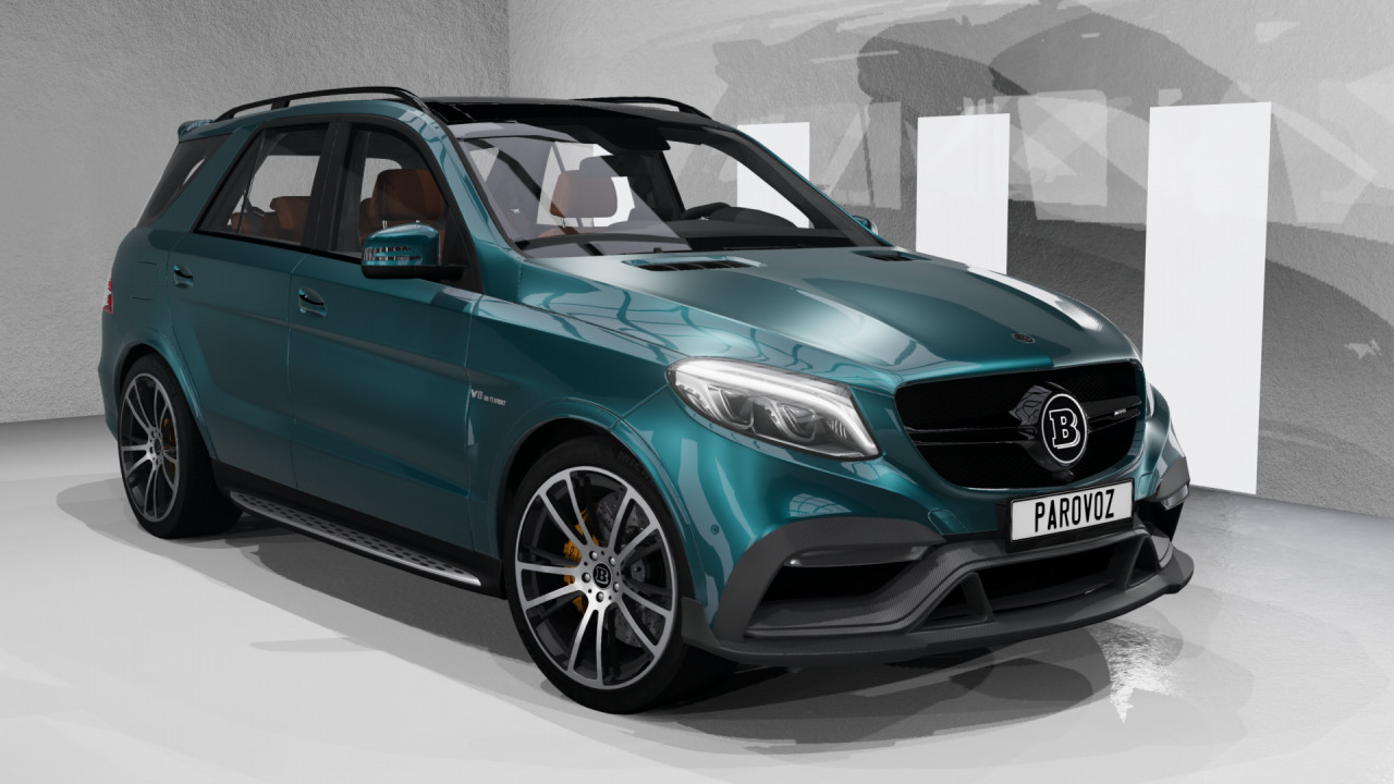 Mercedes-Benz GLE63/ML63 AMG [BRABUS TUNING]