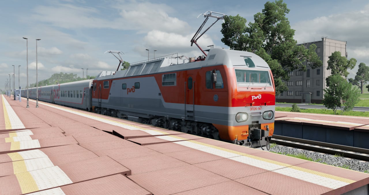 EP2K Russian train