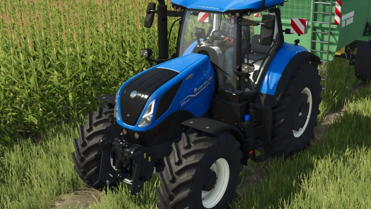 New Holland T7 with turbo and blow off valve
