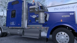 Ol' Blue skin for Kenworth W900 1.0 thumbnail 3