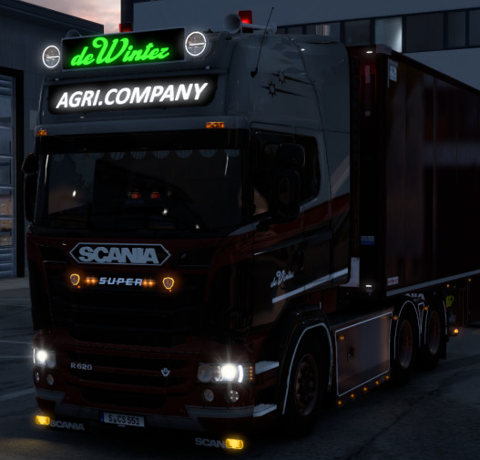 SKIN SCANIA RJL DE WINTER TRASPORT