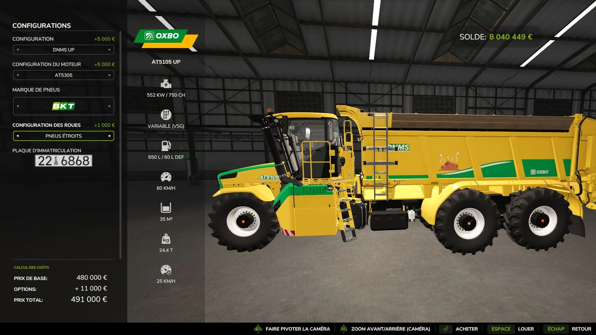 Oxbo UP Pack 1.1