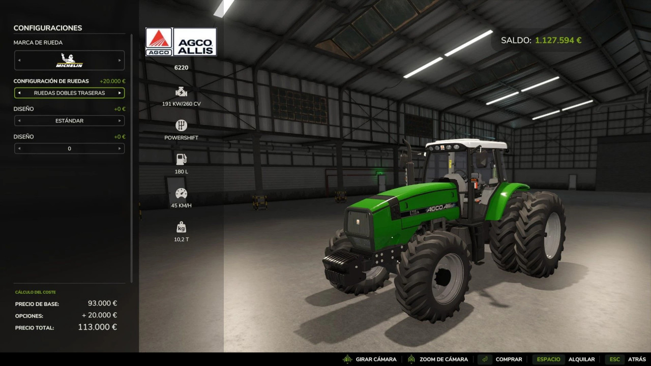 Agco Allis 6220