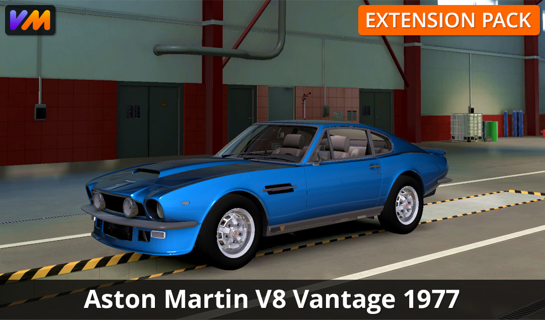Aston Martin V8 Vantage 1977 (Extension Pack)