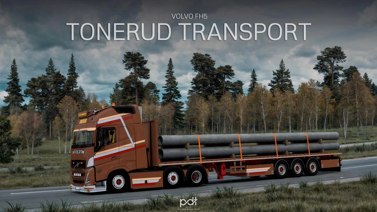 Volvo FH5 Tonerud Transport + Trailer