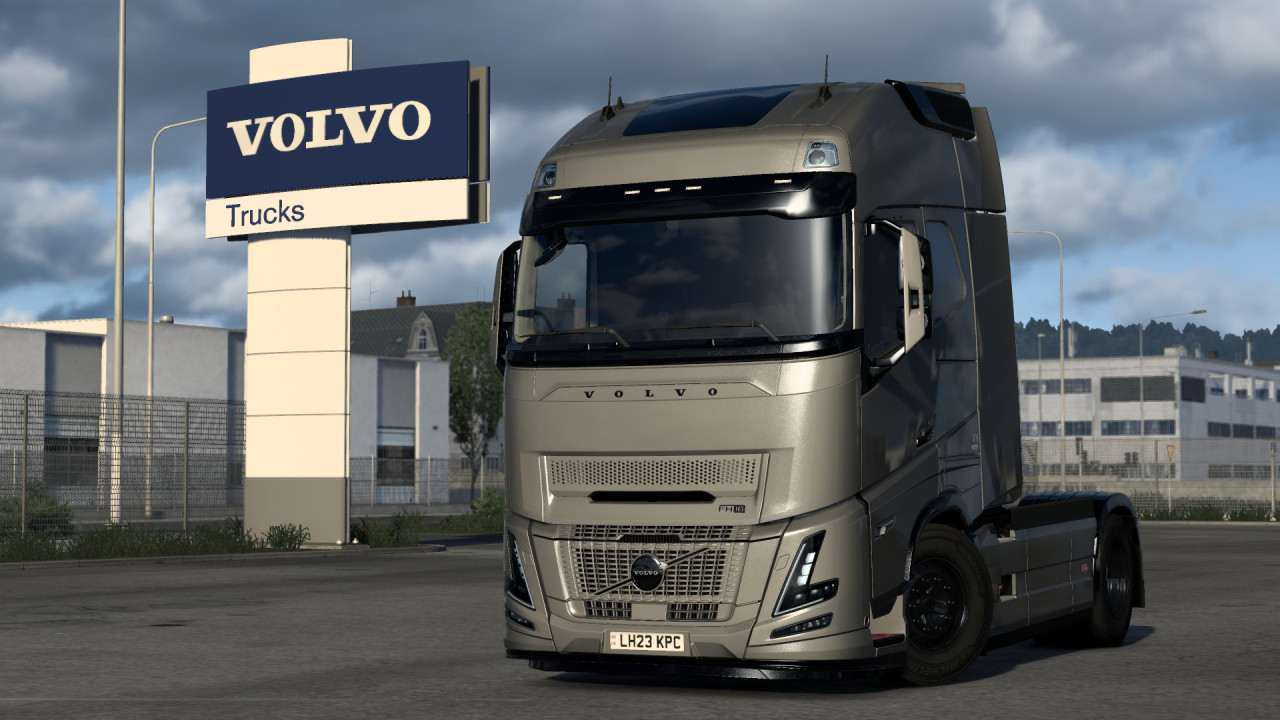 Painted parts for Volvo FH6 Aero