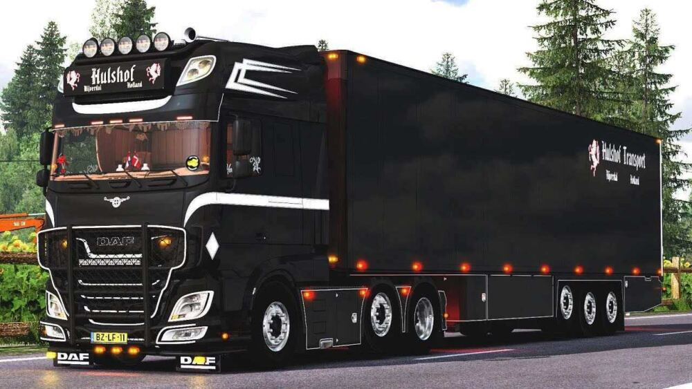 DAF XF 106 530 Ragnar Hulshof + Schmitz Trailer
