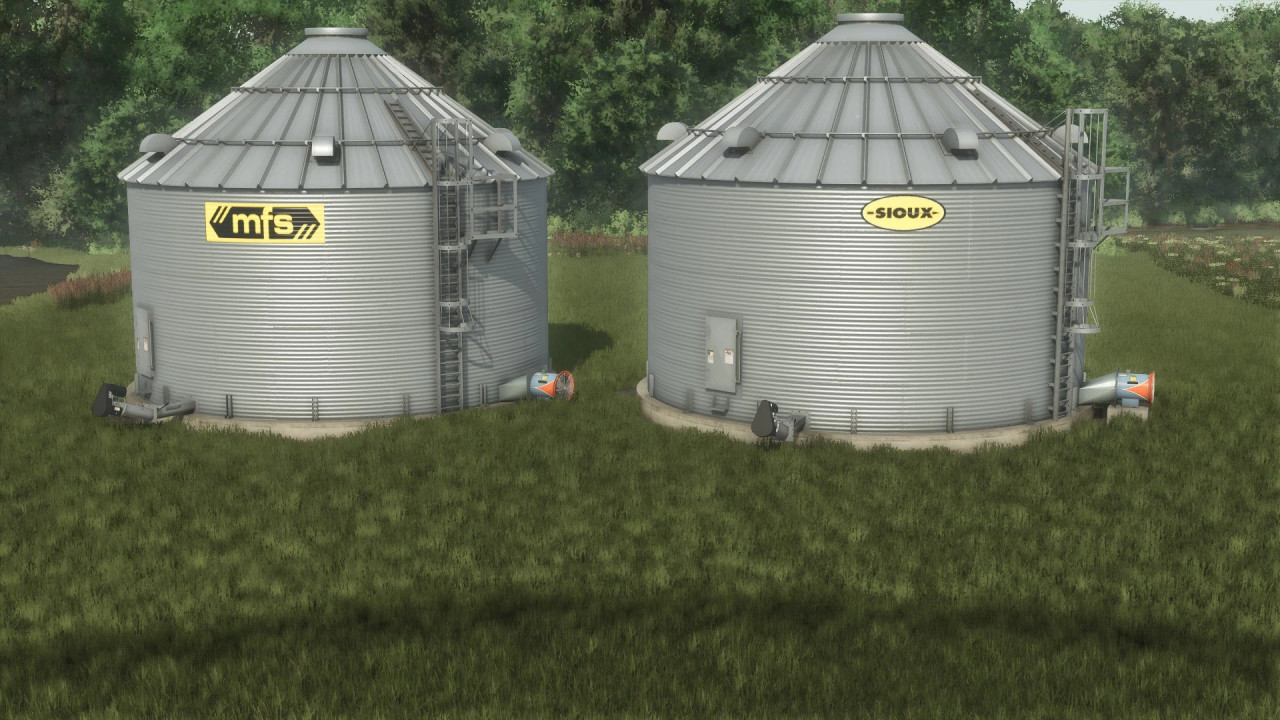 FS25 36FT Grain Bins