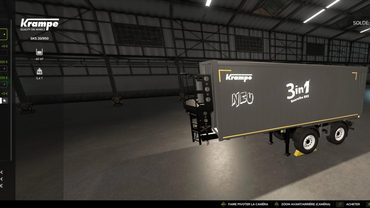 Small Krampe Trailer Pack