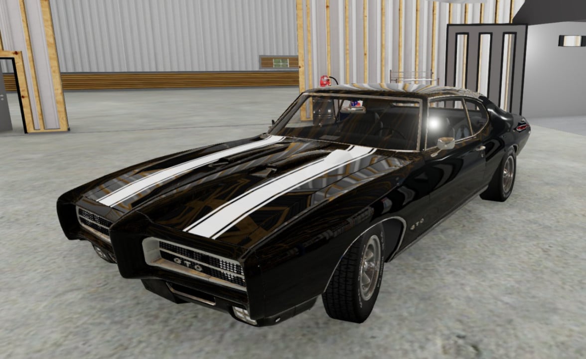 69 GTO with Stripes (7.5s Car 1/4 Mile)
