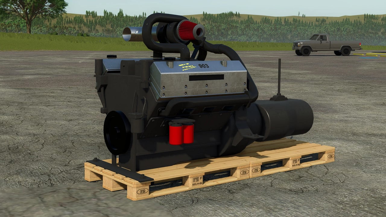 FS25 Cummins 903 V 8 Turbo Diesel