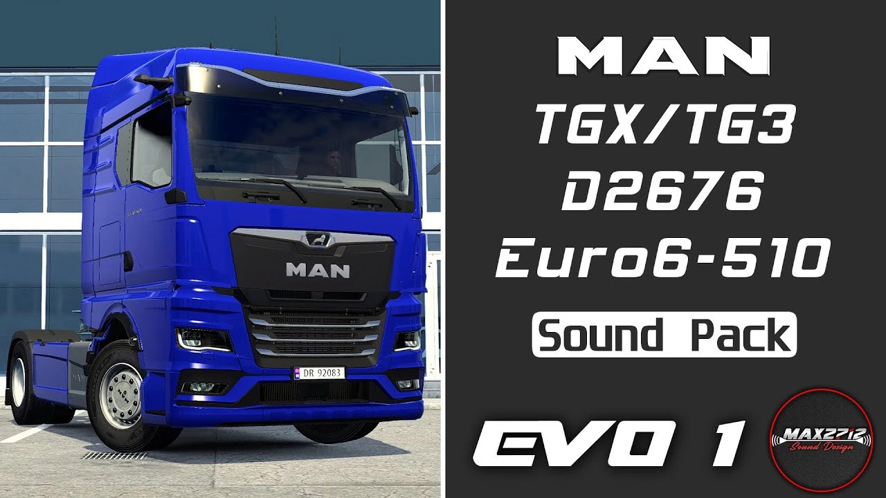 MAN TGX/TG3 Euro6-510 Sound Pack