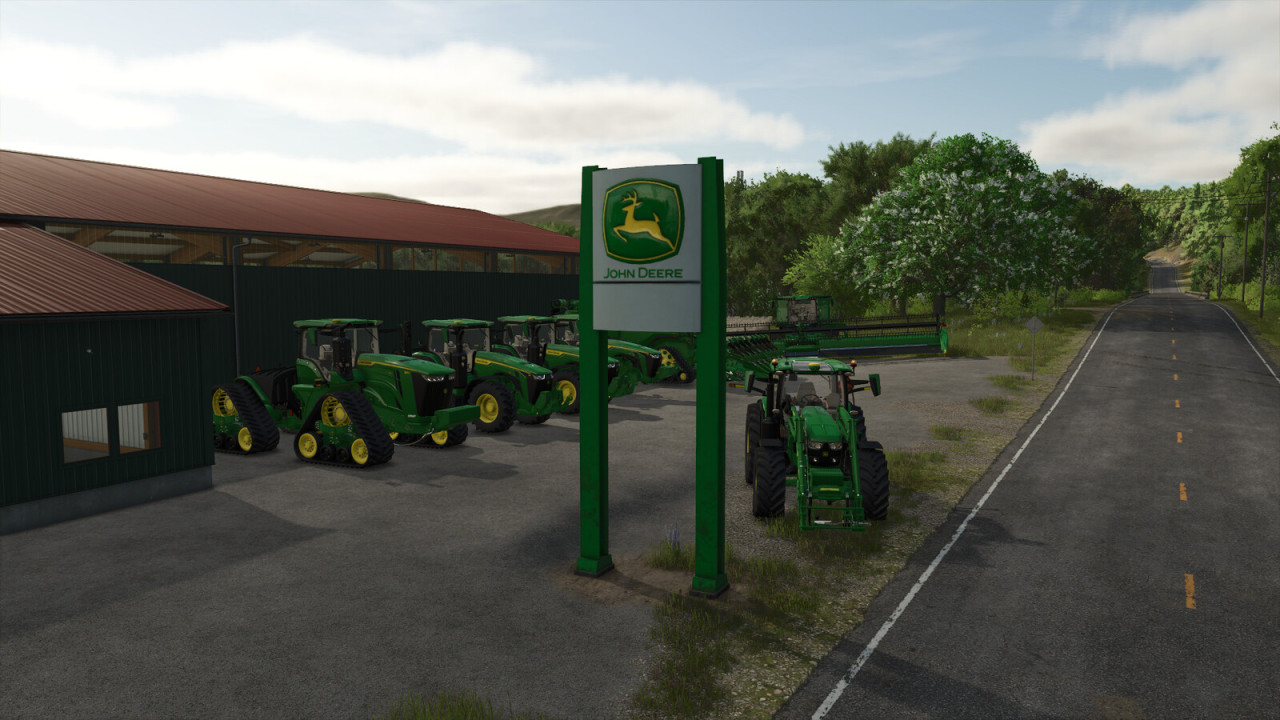 John Deere Dealer Sign