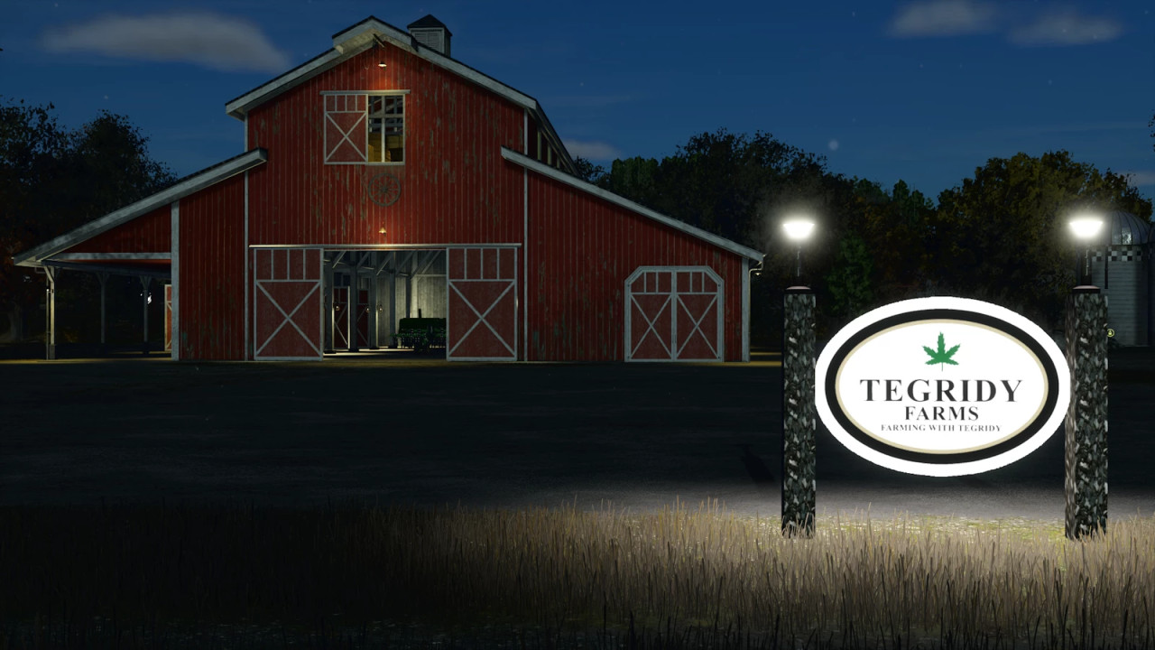 FS25 Tegridy Farm Sign