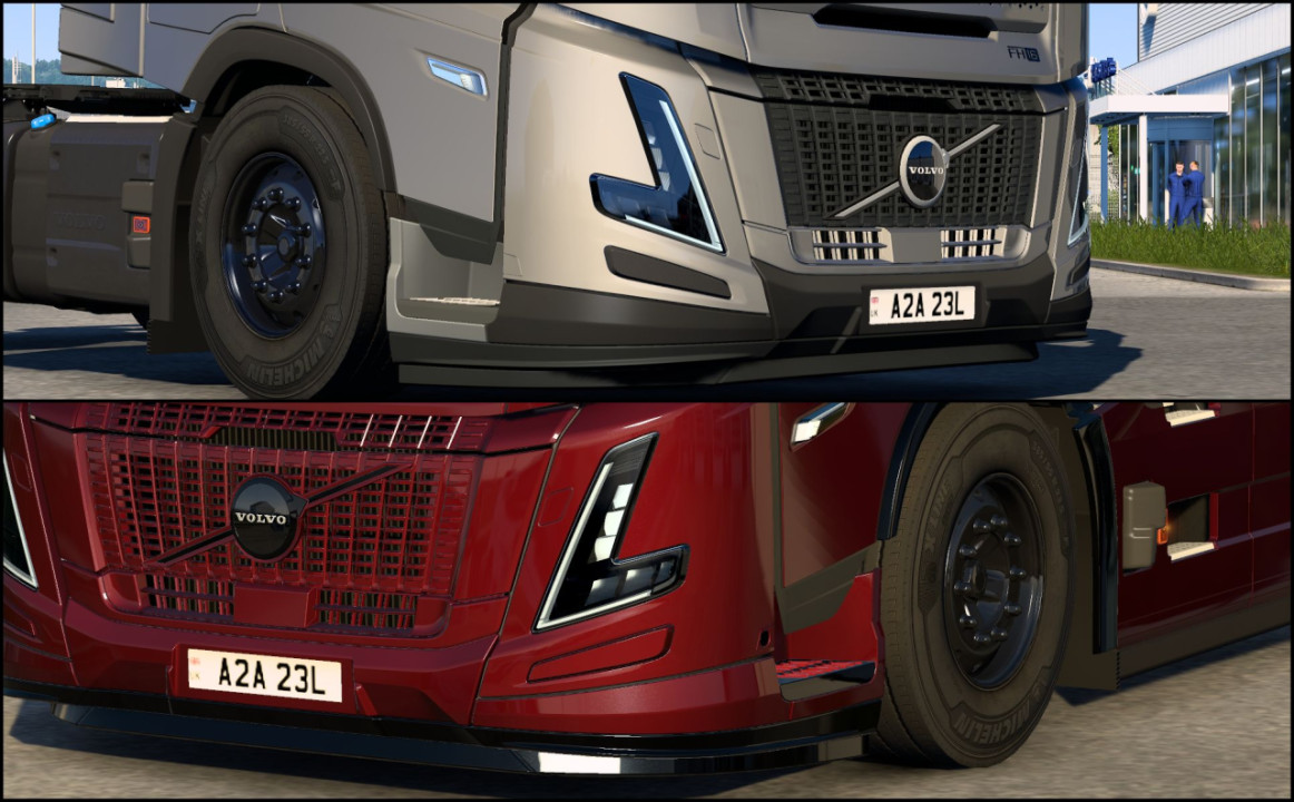 Volvo FH6 SCS  Aero Foglights Reworked