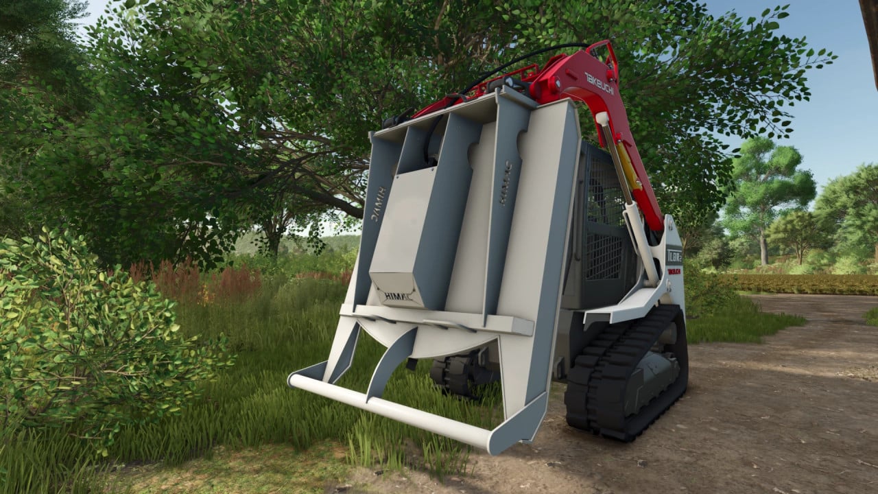 Skid-Steer Brush Mower
